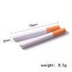 78mm 3pcs Aluminum Alloy Cigarette Shape Mini Metal Pipe Smoking Accessory - 3