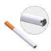 78mm 3pcs Aluminum Alloy Cigarette Shape Mini Metal Pipe Smoking Accessory - 4