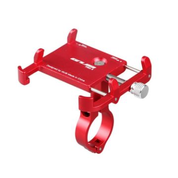 GUB PRO2 Red Aluminium Bicycle Phone Holder - Secure & Durable Mount - 1