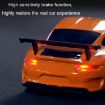 1:43 Scale Silver GTR Remote Control Car with Gyroscope - 4WD Drifting - 6