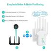 Urant U13 1200Mbps Dual Band WiFi Repeater Signal Amplifier EU Plug - 3