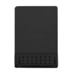 Black Rectangular Memory Foam Slow Rebound Wrist Mouse Pad - Breathable - 2