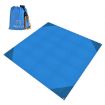 AOTU AT6238 Ultra-thin Pocket Beach Mat 153x143cm - Blue Picnic Mat - 1