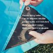 AOTU AT6238 Black Ultra-thin Pocket Beach & Picnic Mat 153x143cm - 9