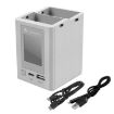 DJI Mini 4/3 Pro YX Color Screen Dual-way Charger Battery Manager - 1