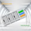 DJI Mini 4/3 Pro YX Color Screen 3-Way Charger Battery Manager 65W - 8