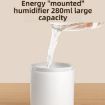 Dual Port Humidifier & Air Purifier with Nightlight - Beige+Base - 7