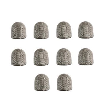 10pcs Silver Fibre Nano Conductive Capacitive Pen Tips 5.0mm High Sensitivity - 1