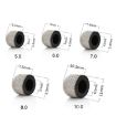 10pcs Silver Fibre Nano Conductive Capacitive Pen Tips 7.0mm High Sensitivity - 3