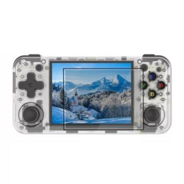ANBERNIC RG35XXH Wireless Handheld Console, 32G+64G, Transparent White - 1