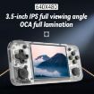 ANBERNIC RG35XXH Wireless Handheld Console, 32G+64G, Transparent White - 3