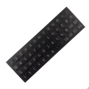 Polish Language Laptop Keyboard Sticker - Easy Application & Durable - 1