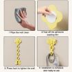 Light Pink Kitchen Storage Cable Winder & Plug Holder Clip - 8