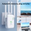 Urant U11 1200Mbps Dual Band WiFi Repeater with WPS, US Plug, Black - 8