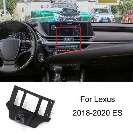 Lexus 18-20 ES Mobile Phone Navigation Bracket Base Left Driving - 1
