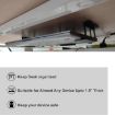 Under Desk Laptop Tablet Mini PC Storage Stand, Metal Tray Rack 4.8cm - 2