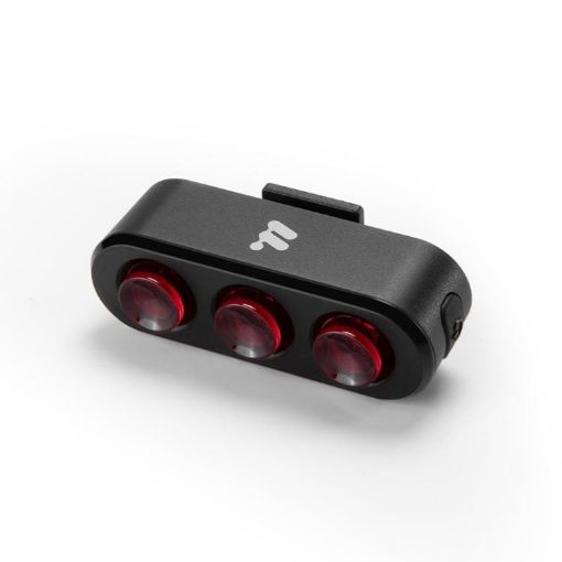 WEST BIKING Bicycle Night Riding Brake Taillight - Round Light Basic - 1