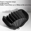 Cwatcun D164 Black Small Filter Organizer Camera Lens Protection Bag - 5