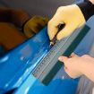 19cm Auto Film Scraper with Scale - Dark Gray Wallpaper Tool - 6