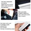 5pcs White Felt Car Film Tool Anti-scratch Small Scraper Set - 5