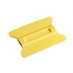 Magnet Car Film Scraper - Yellow Plastic Winged Scraper Tool - 1
