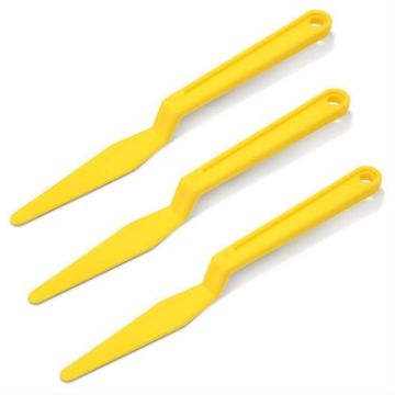 Car Film Scraper Seam Tape Tools 3pcs (Yellow) - Handling Kit - 1