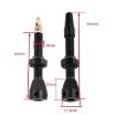 60mm Red A Mountain Road Bike Tubeless French Vacuum Valve - 3