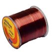 Extra Strong 8.0# 0.47mm Nylon Fishing Line 500m Wine Red 10.1kg Tension - 1