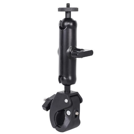 Universal Action Camera Handlebar Clamp, Medium 20cm, Black - 1