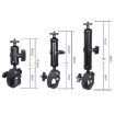 Universal Action Camera Handlebar Clamp, Medium 20cm, Black - 2