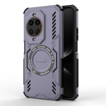 Huawei nova 14 Ultra 5G Purple Butterfly Armor MagSafe Shockproof Case - 1