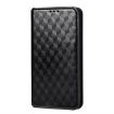 Ulefone Note 18 Pro/Ultra Flip Leather Case Black - Cubic Grid Texture - 2