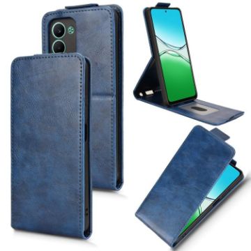 OPPO A5 5G/4G Magnetic Flip Leather Phone Case with Buckle - Blue - 1