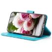 Xiaomi Poco F7 Ultra/Redmi K80 Pro Blue Rose Butterfly Leather Case - 5