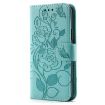 Xiaomi Poco F7 Pro/Redmi K80 Green Rose Butterfly Leather Case - 2