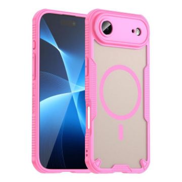 iPhone 17 Air Armor Glaze MagSafe Case - Pink - 1