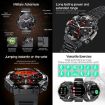 AK61 BT Call Smart Watch - Blood Pressure/Heart Rate/Sports Tracker - 7