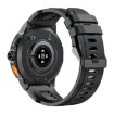 AK77 BT Call Smart Watch - Blood Oxygen/Pressure/Heart Rate Monitor, Black - 4
