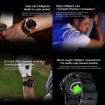 AK77 BT Call Smart Watch - Blood Oxygen/Pressure/Heart Rate Monitor, Orange - 6