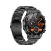 AK82 BT Call Smart Watch - Blood Oxygen/Pressure/Heart Rate Monitor, Space Gray - 2