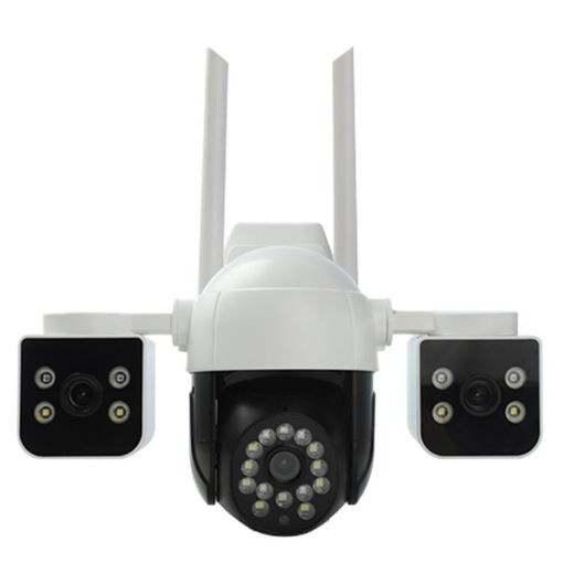 QX155 6MP Triple Camera WiFi with Humanoid Detection (AU Plug) - 1