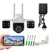QX155 6MP Triple Camera WiFi with Humanoid Detection (AU Plug) - 2