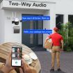 QX155 6MP Triple Camera 4G SE Asia Version with Humanoid Detection (AU Plug) - 6