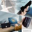 Vivo X200s 5G Black Crossbody Leather Phone Case - Cross Texture - 7