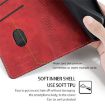 Red + Black Leather Phone Case for Redmi A5 4G 171.7mm Contrast Buckle - 7