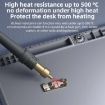 Mega-Idea B440 Heat-Resistant Silicone Pad for Desktop Insulation - 7