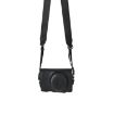 Canon PowerShot SX740 HS Leather Camera Case Bag with Strap (Black) - 6