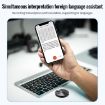JNN A6 Portable Smart AI Magnetic Recorder, 16GB Memory, APP Control, Black - 8