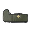 Nikon Z6III Green Litchi Texture PU Leather Camera Half Case Base - 4