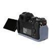 Nikon Z50II Blue Litchi Texture PU Leather Camera Half Case Base - 3